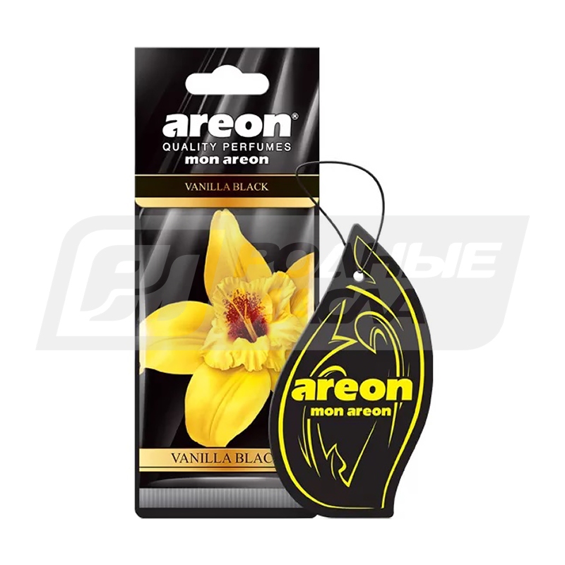 AREON Mon Areon Vanilla Black (Черная ваниль), 1шт MA31