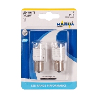 NARVA Range Performance LED P21W 12V 1.75W BA15s, набор 2шт 18089