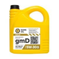 GANS OIL Gold gmD 5W30, 4л GOGM53D004